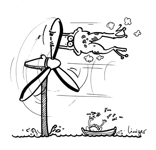 Le crapaud - Jérôme Liniger - Allemagne, éolien offshore