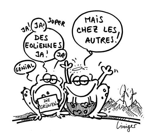 Le crapaud - Jérôme Liniger - Après Fukushima, les Bavarois dorment mal / Luftzug aus Fukushima